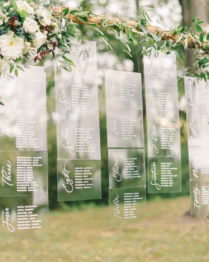 Casamentos de Verão: 5 inspirações para o Seating Plan 🌞🖼️ - 1