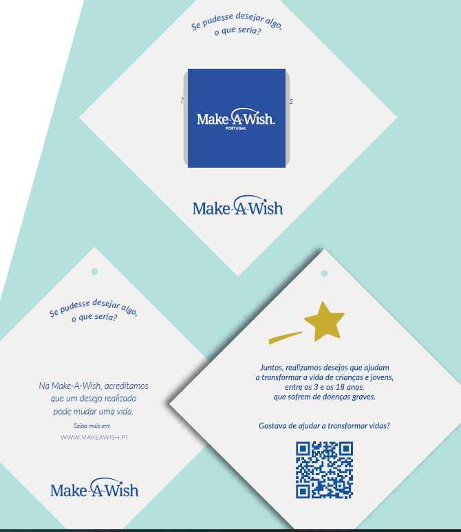 Lembranças Solidárias: Associação Make a Wish 👰🤵‍🎁 - 2