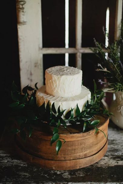 Bolo de Casamento: 10 inspirações para o tema "rústico" 🍰🏕️ 7