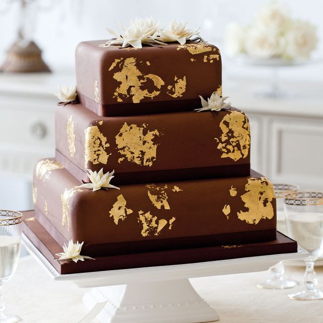 Bolo de Casamento: 10 inspirações para o tema "chocolate" 🍰🍫 9