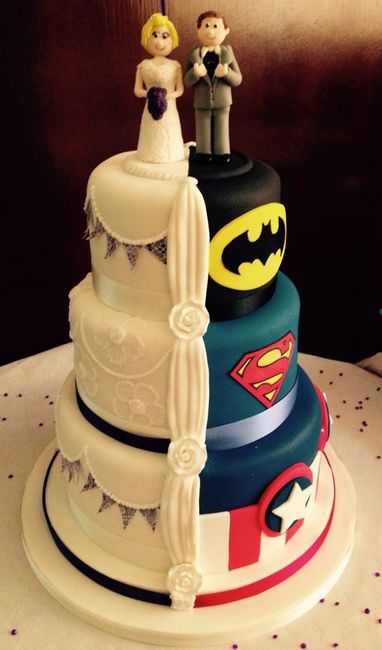 Bolo de Casamento: 10 inspirações para o tema "Super-Heróis" 🍰🦸 4