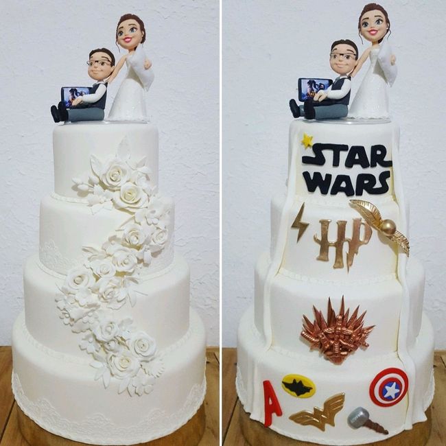 Bolo de Casamento: 10 inspirações para o tema "Super-Heróis" 🍰🦸 6