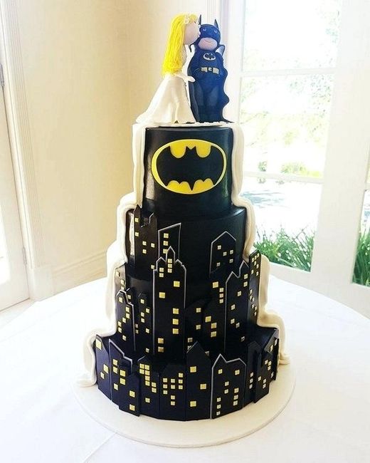 Bolo de Casamento: 10 inspirações para o tema "Super-Heróis" 🍰🦸 7