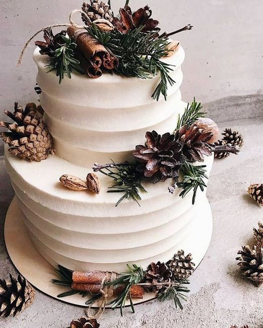 Casamentos Natalícios: 10 inspirações para Bolos de Casamento 🍰🎄🎅 8