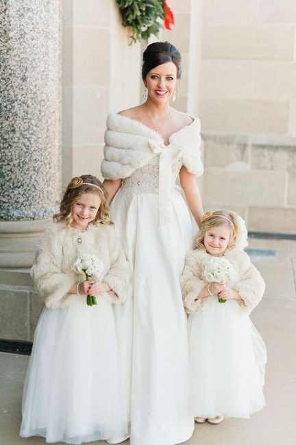 Casamentos Natalícios: 6 inspirações de Vestidos para as Meninas das Flores 👗🎄🎅 4