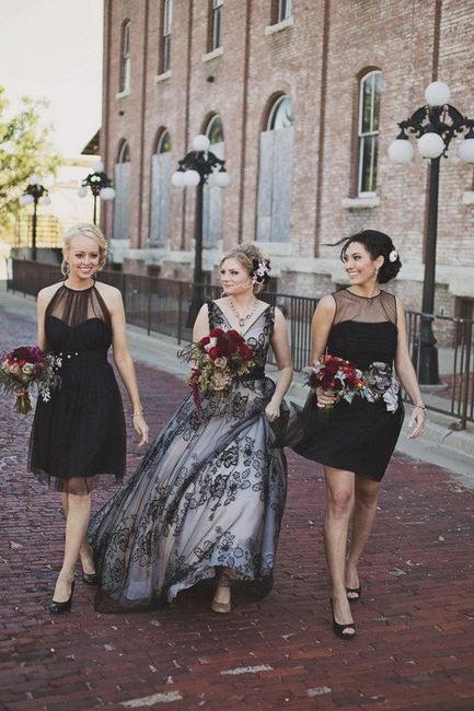 E se a cor do vosso casamento fosse... Preto | 10 inspirações para Vestidos de Noiva ⚫👗 7