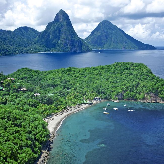 Top 20 destinos de Lua-de-Mel 2020: #1 - St. Lucia ✈️🌍 2