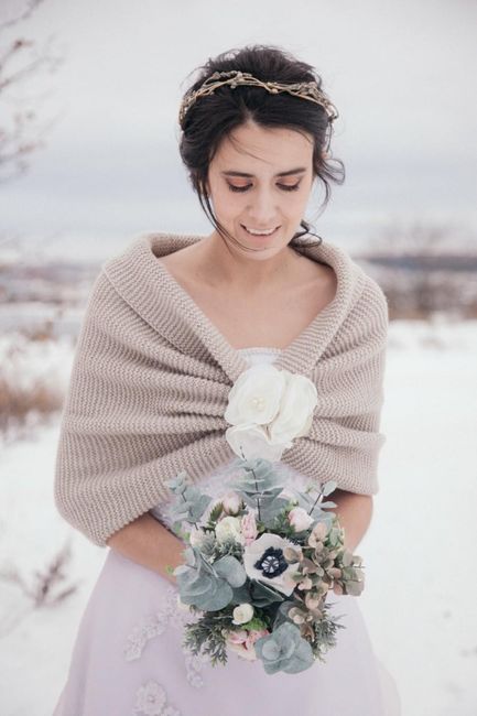 Casamentos de Outono/Inverno: 5 tipos de agasalhos que te ajudarão 👰❄️🧣 11