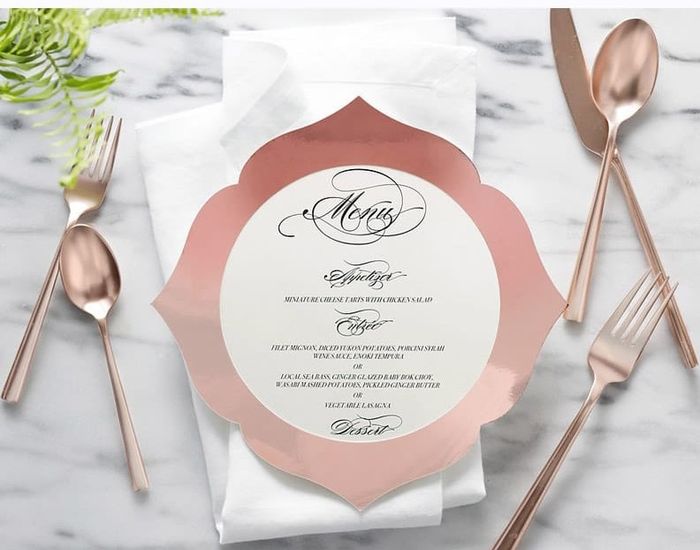 Outubro é Rosa: Menu/Ementa de Casamento 🎗️ 3