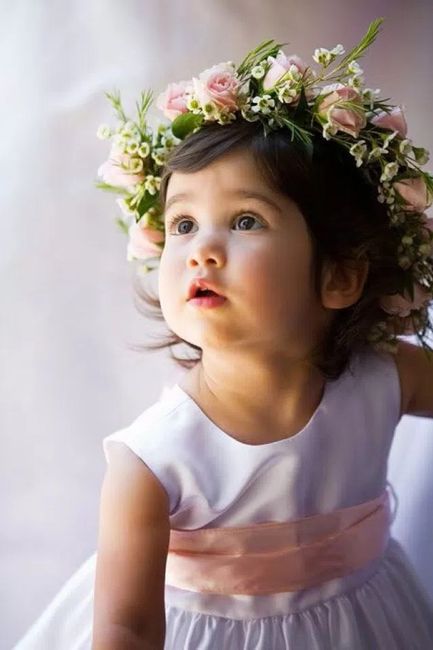 Tiaras de flores - inspirações - 2