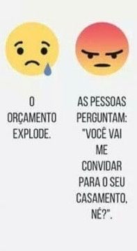 As reações de uma noiva quando... - 3