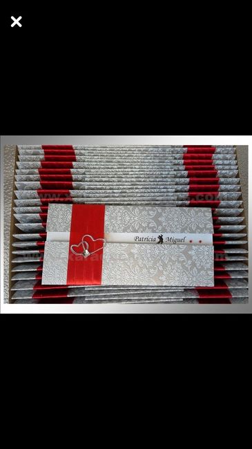 Convite de casamento - 1