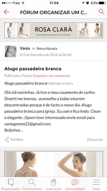 Passadeira branca - 1