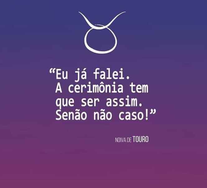 As noivas & os signos - 1