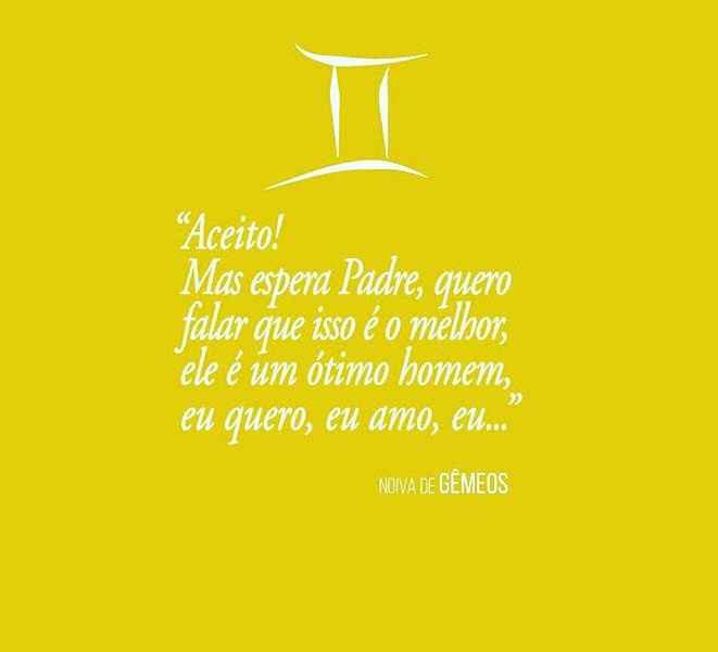 As noivas & os signos - 3