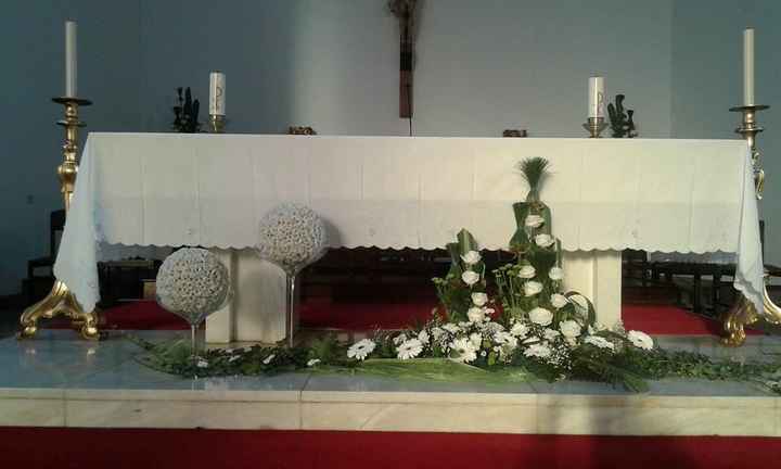 Decoração igreja e copo d'água... - 2
