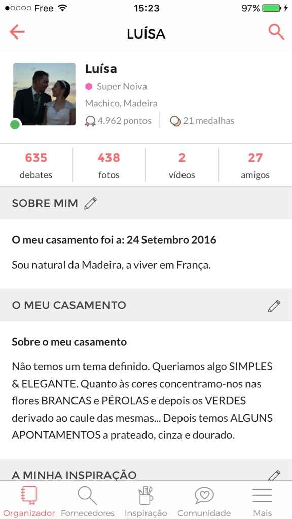 Quantos debates abriste até este momento? - 1