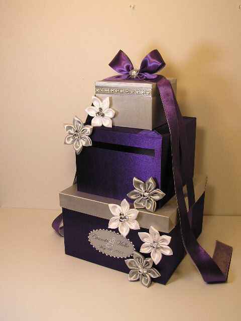 Decoração tons prata e roxo/lilas - 19