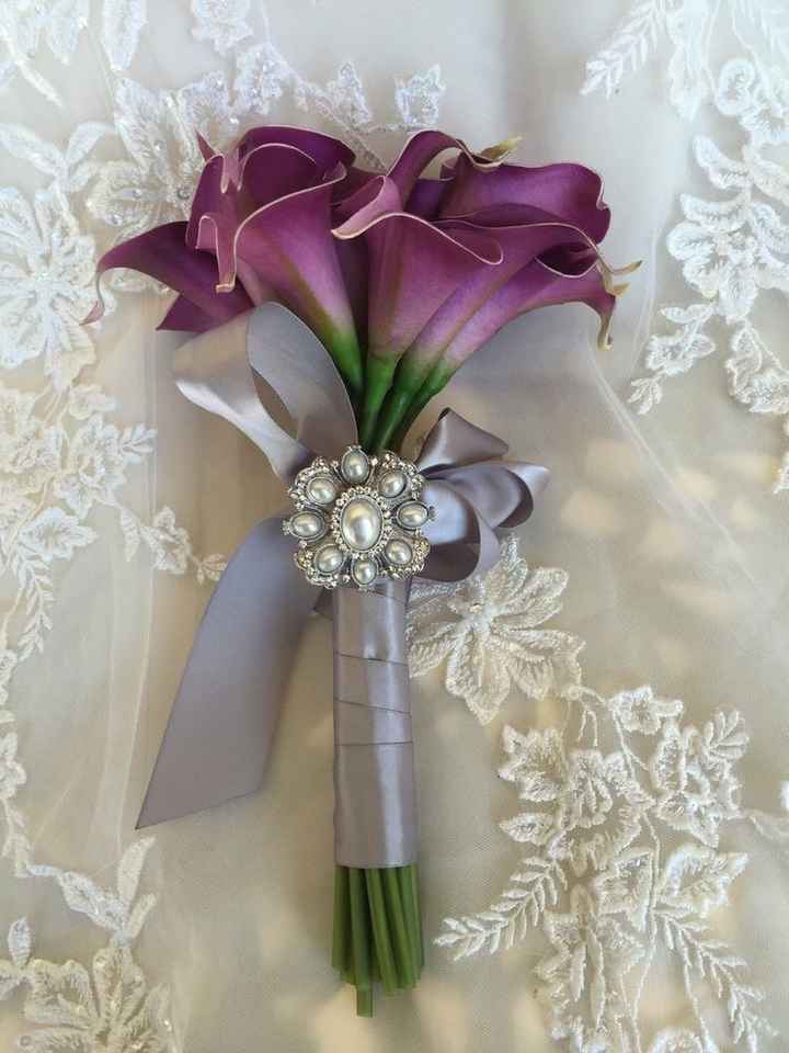 Decoração tons prata e roxo/lilas - 24