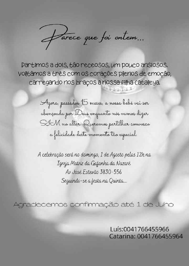 Convites - 1