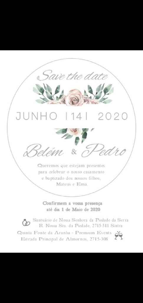 Convites de casamento! - 1