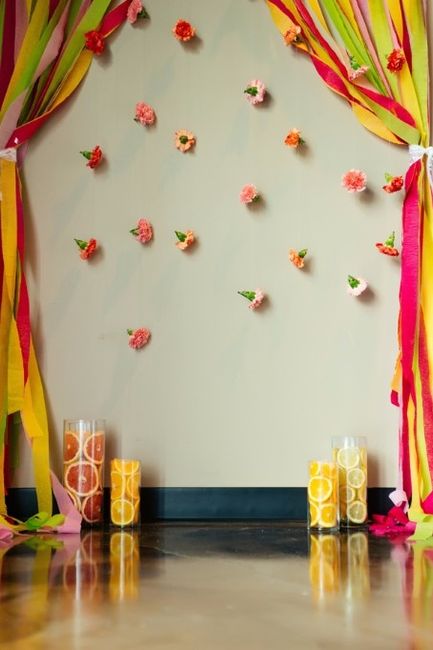 Bright colours