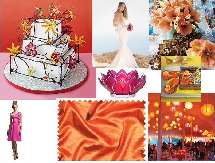 Bright colours