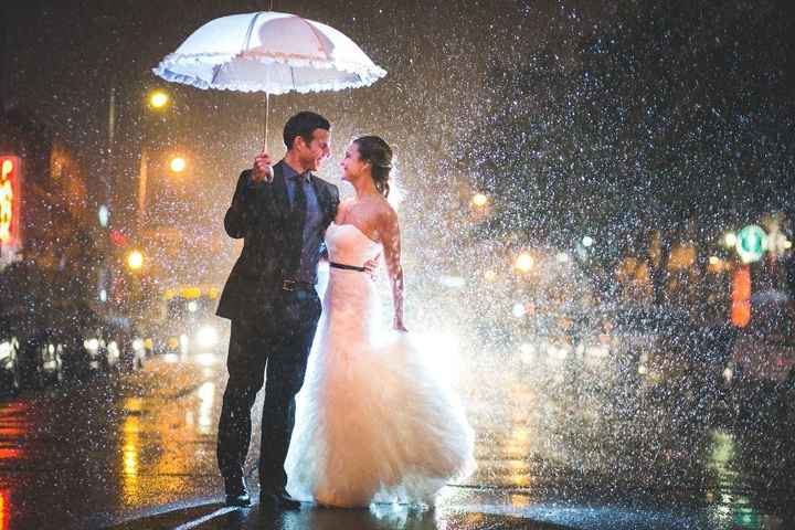 wedding rain
