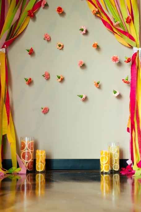 Bright colours