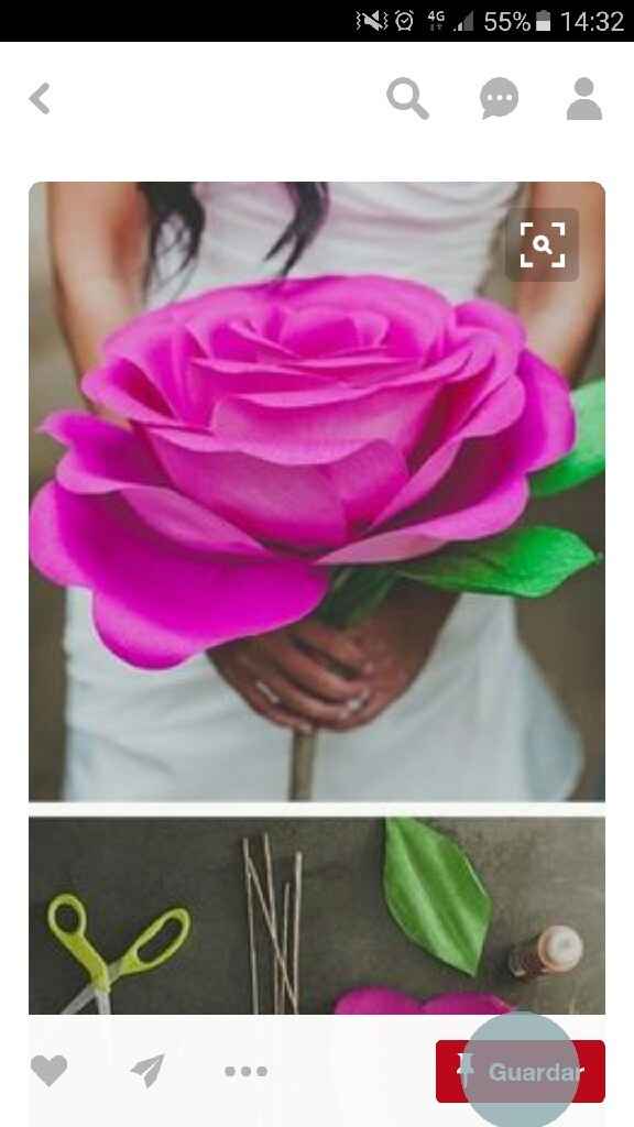 Bouquet's de papel - 1