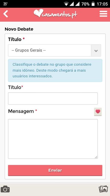 Como meter fotos no meio dos textos - 1