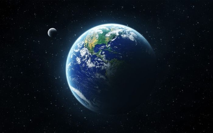 Terra vista do espaço