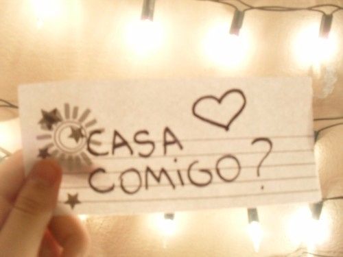 Casa comigo?