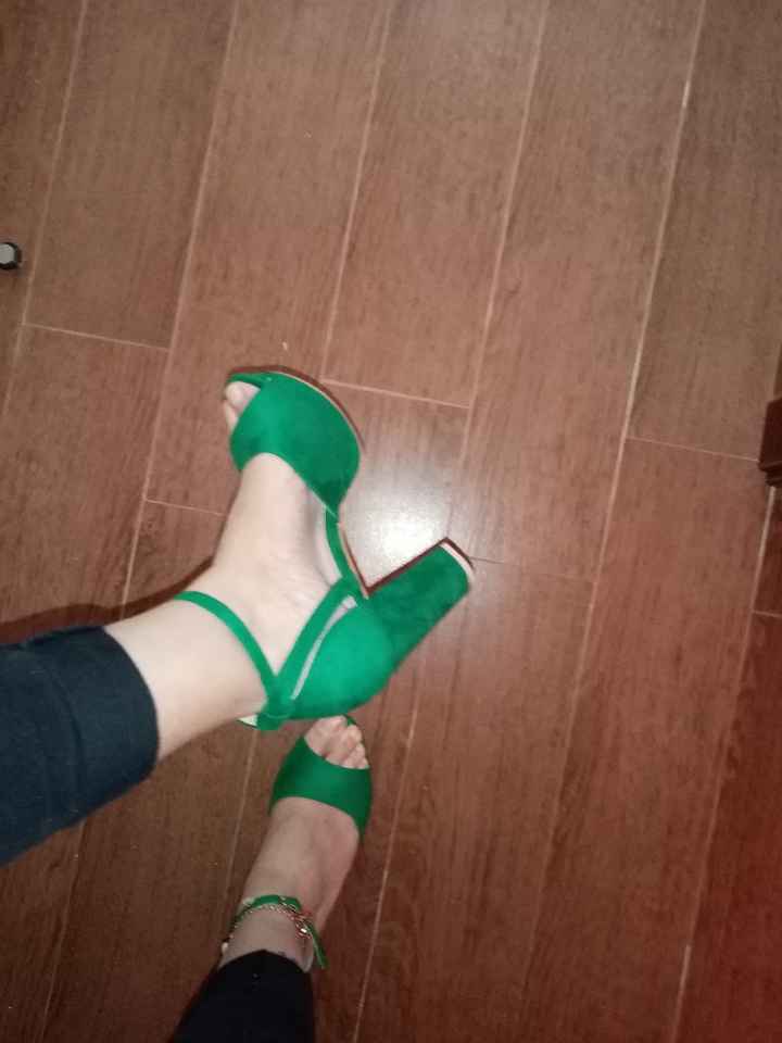 os meus sapatos de noiva 💚 - 2
