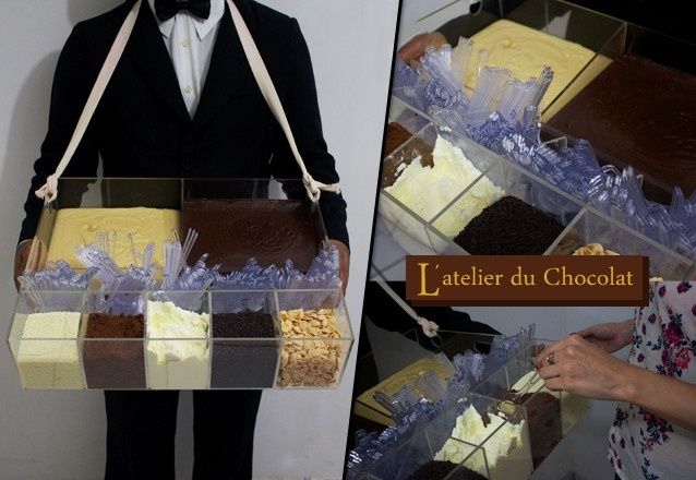 2) Bar de brigadeiros