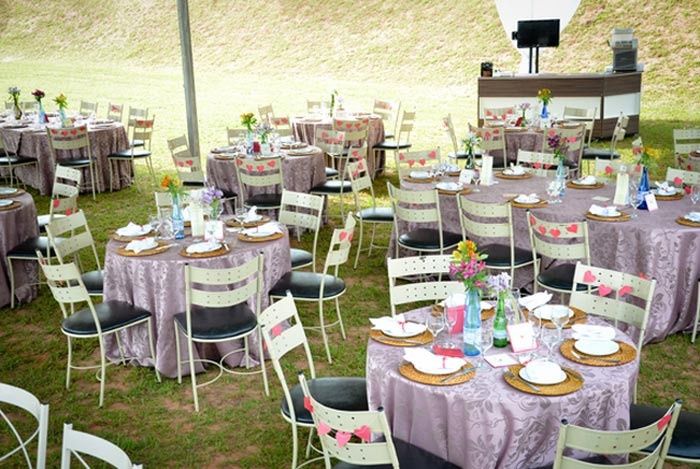 Um casamento retrô