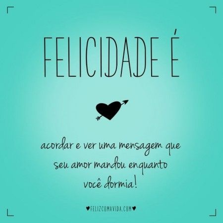 Felicidade é...