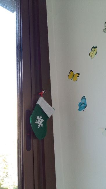 A botinha para o Papai Noel deixar o presente! 