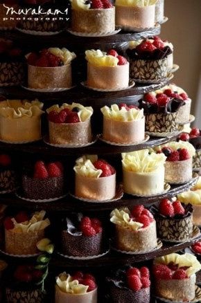 2) Procurando alternativas para o bolo de casamento? 