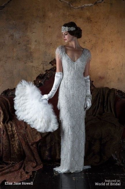 4) 6 vestidos de noiva inspirados nos anos 20
