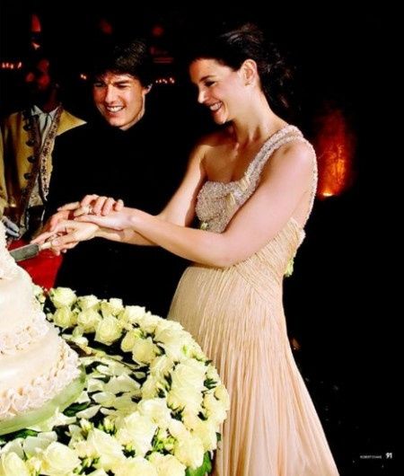 3) Segundo vestido no casamento com Tom Cruise