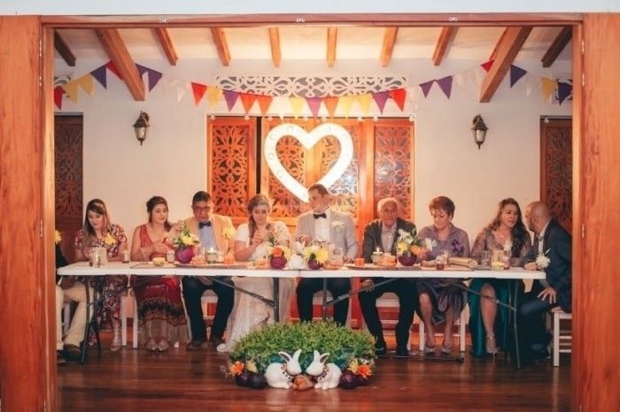 Com toda a família