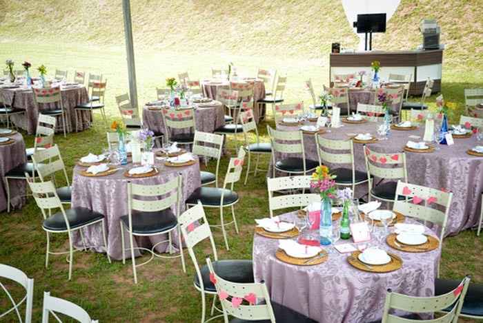 Um casamento retrô