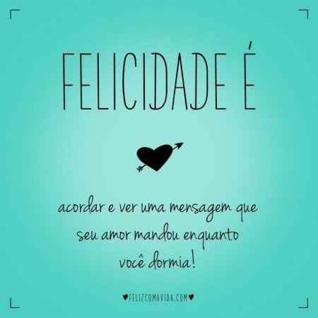 Felicidade é...