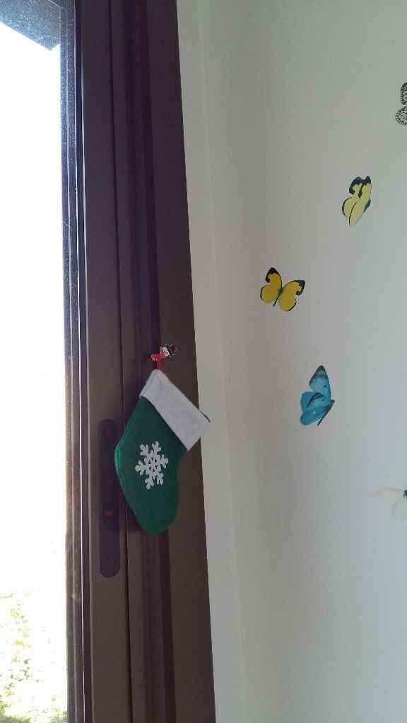A botinha para o Papai Noel deixar o presente! 