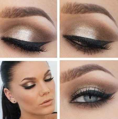 1) Maquiagem discreta ou ousada?