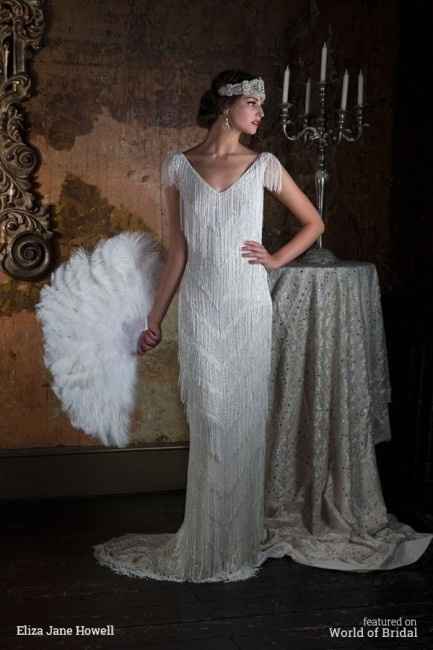 1) 6 vestidos de noiva inspirados nos anos 20