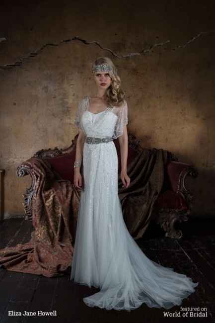 2) 6 vestidos de noiva inspirados nos anos 20