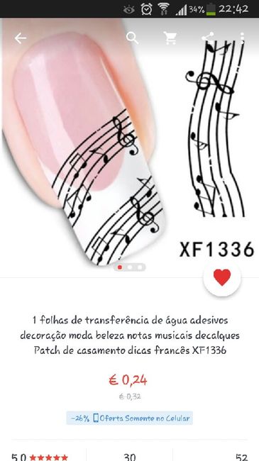 Unhas prata para o grande dia - 1