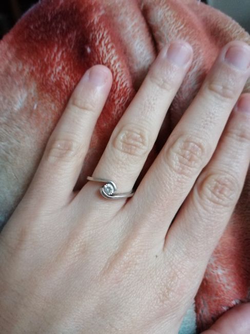Bora partilhar o nosso anel de noivado? 💍😍 - 1